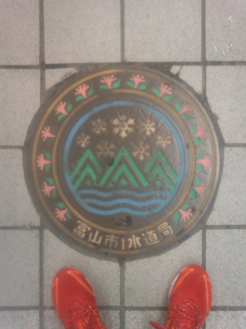 その22 富山市 アザミと立山