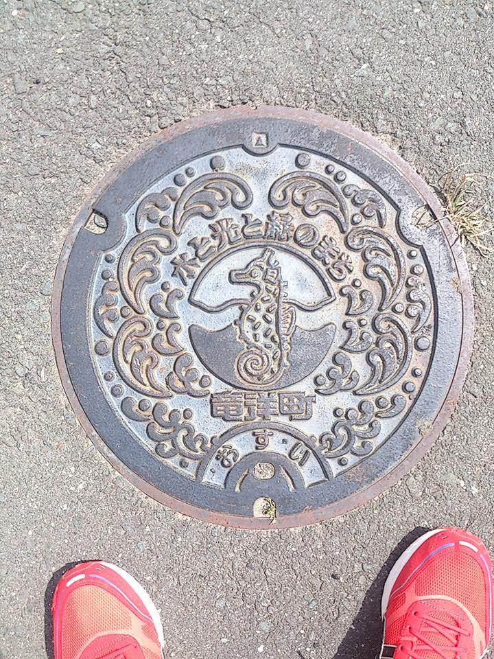 その72 磐田市旧竜洋町 タツノオトシゴ(A sea horse)