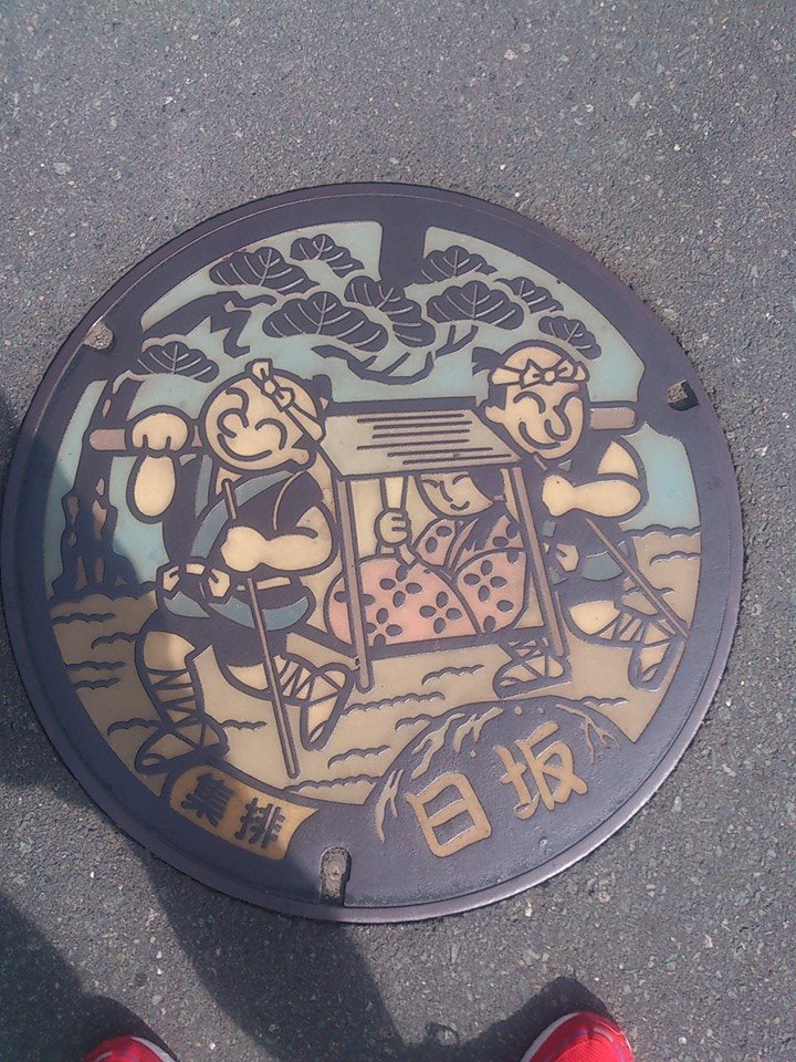 その85 掛川市日坂 籠(a planquin)。25年位前、東海道の日本橋ー戸塚と小田原ー箱根を歩き