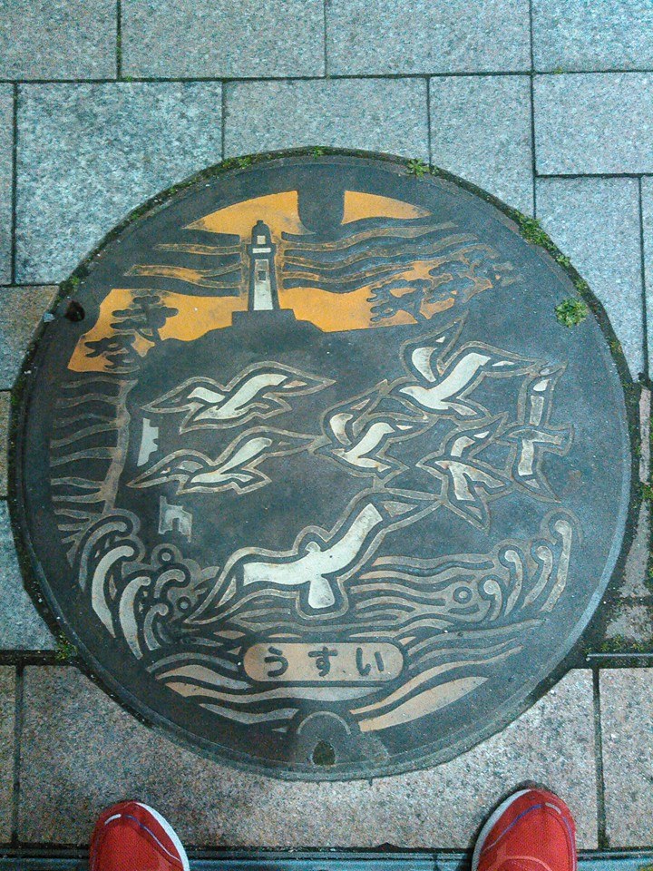 その95 いわき市湯本 塩屋埼岬灯台とカモメ