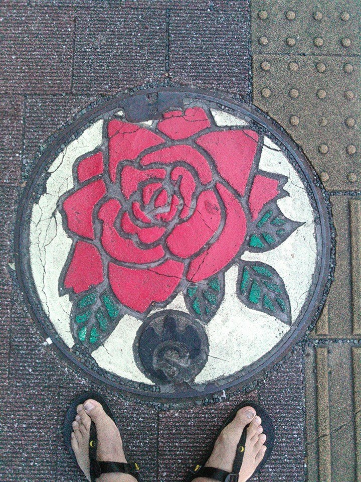 No.128 バラ(A rose flower)