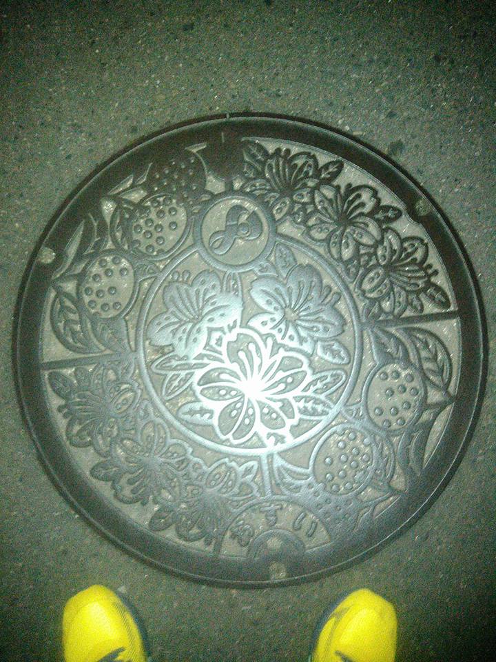 No.131 ツツジとみかんの花(azaleas and oranges)